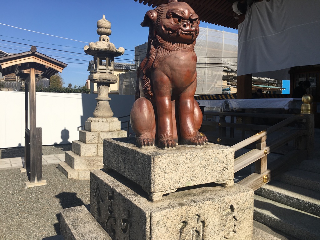 岸和田七宮詣り　岸城神社　狛犬
