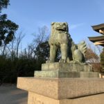 豊国神社　狛犬