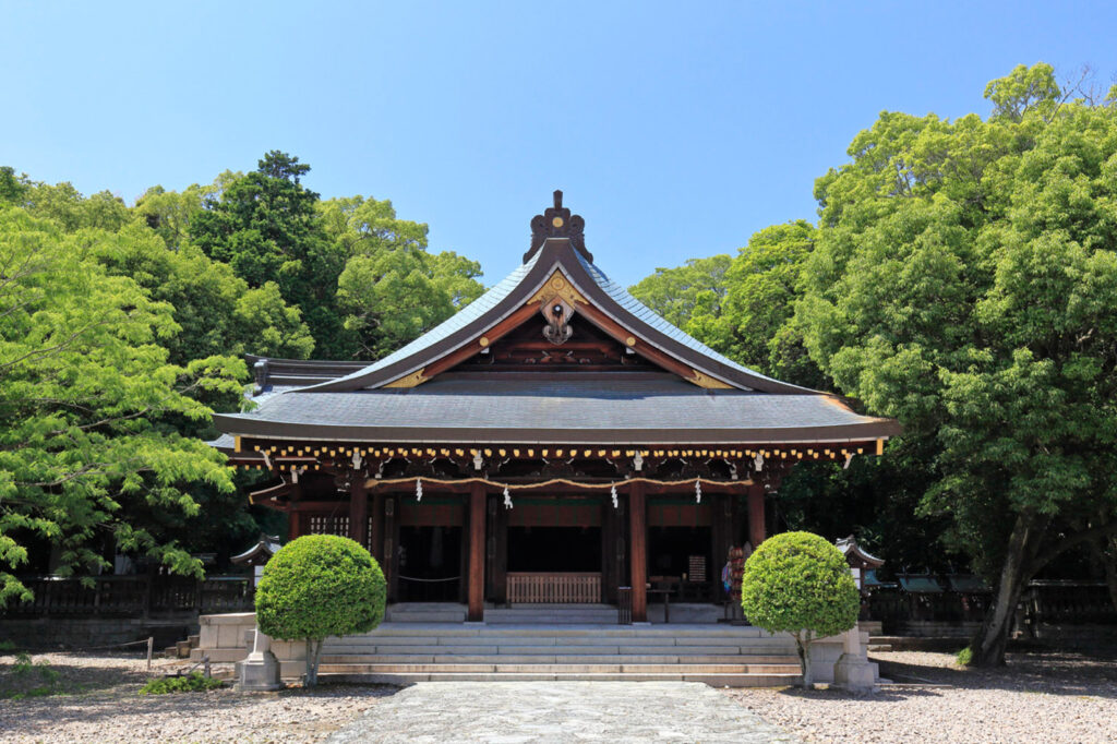 竈山神社　拝殿　和歌山県公式観光サイト