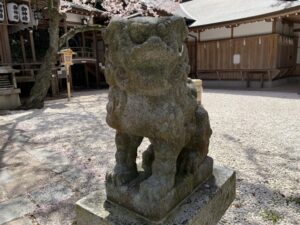 石切劔箭神社上之社　狛犬