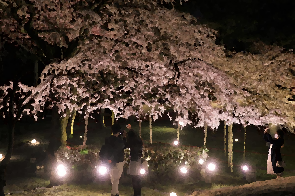 醍醐寺　春の夜間拝観　桜のライトアップ　産経ニュース