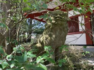 興法寺　聖天堂　狛犬