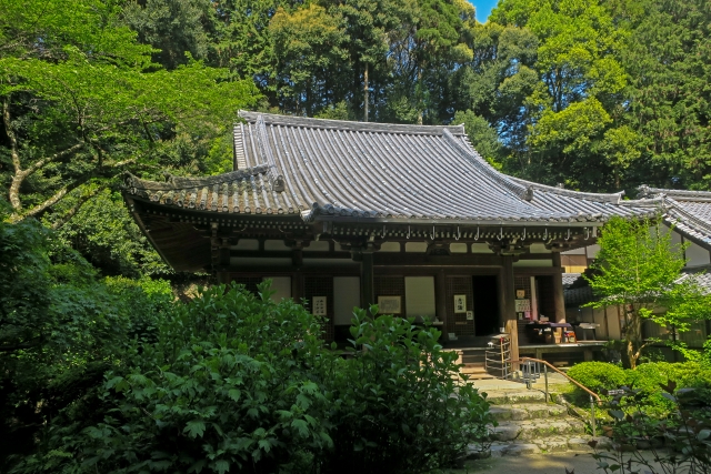『岩船寺』の本堂