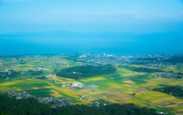 『びわこ箱館山』から見える琵琶湖